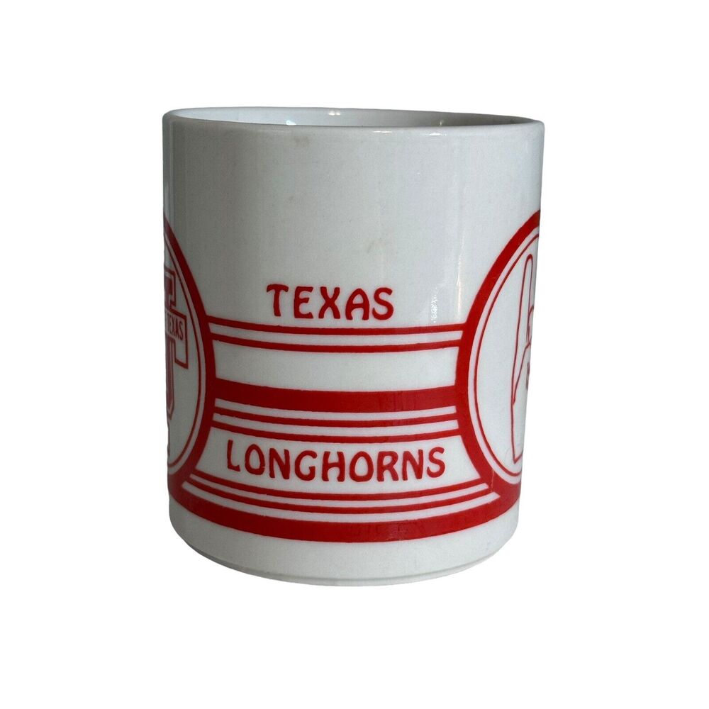 Vintage University of Texas Austin Longhorns Coffee Mug Hook ‘Em